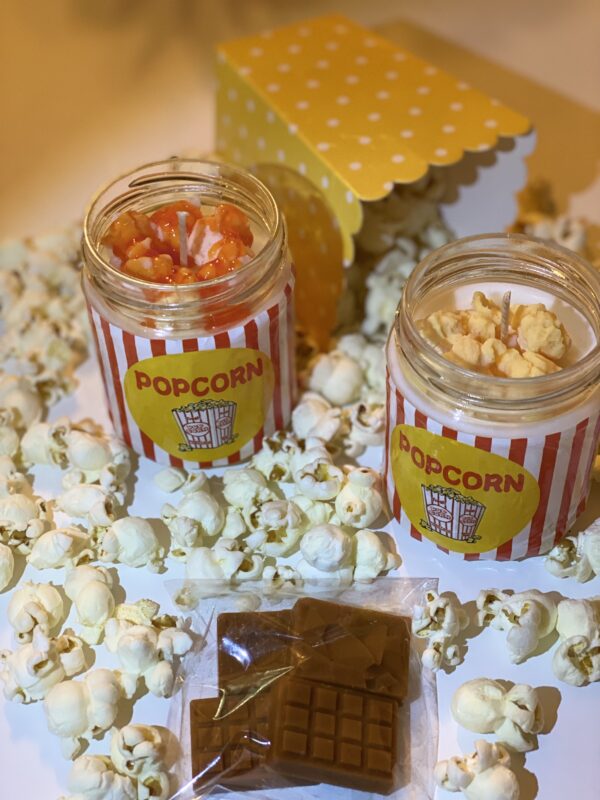 natural soy candle pop corn oscars movies movie φυτικό κερί σόγια ταινία ταινίες όσκαρ