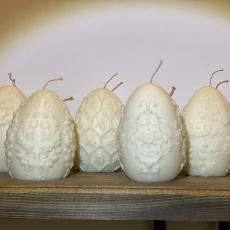 vintage easter egg decorative natural soy candle candles πασχαλινά αυγά φυτικά κεριά διακοσμητικά
