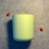 vase natural soy candle διακοσμητικό φυτικό κερί βαζάκι