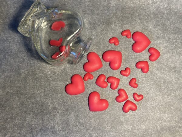 saint valentine's loving wax melts natural soy candle hearts love φυτικό κερί σόγια άγιος βαλεντίνος ερωτευμένοι καρδιά