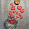 saint valentine's loving wax melts natural soy candle hearts love φυτικό κερί σόγια άγιος βαλεντίνος ερωτευμένοι καρδιά