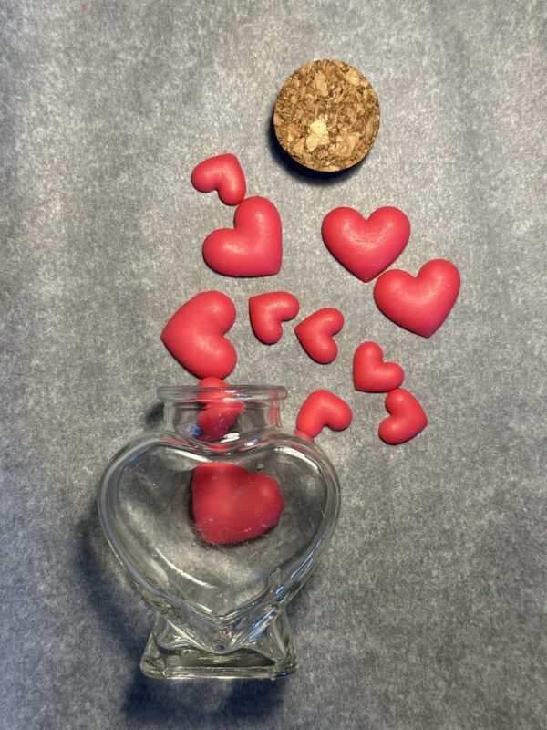 saint valentine's loving wax melts natural soy candle hearts love φυτικό κερί σόγια άγιος βαλεντίνος ερωτευμένοι καρδιά