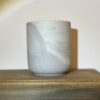 jar marble jar natural soy candle διακοσμητικό φυτικό κερί βαζάκι μάρμαρο