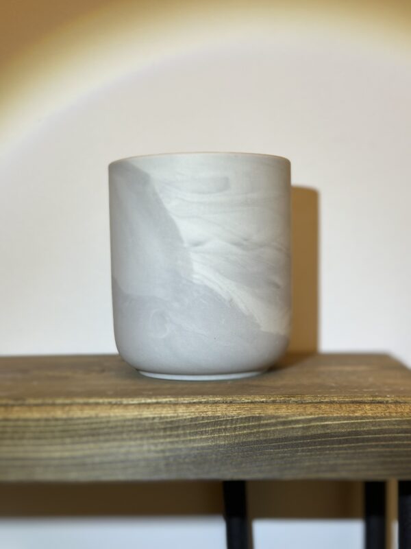jar marble jar natural soy candle διακοσμητικό φυτικό κερί βαζάκι μάρμαρο