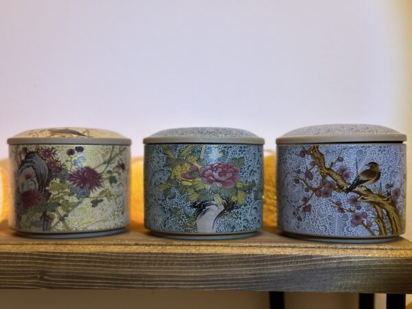 vase natural soy candle japan διακοσμητικό φυτικό κερί βαζάκι ιαπωνία