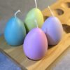 easter egg decorative natural soy candle candles πασχαλινά αυγά φυτικά κεριά διακοσμητικά