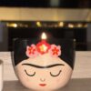frida kahlo natural soy candle φυτικό κερί διακοσμητικό