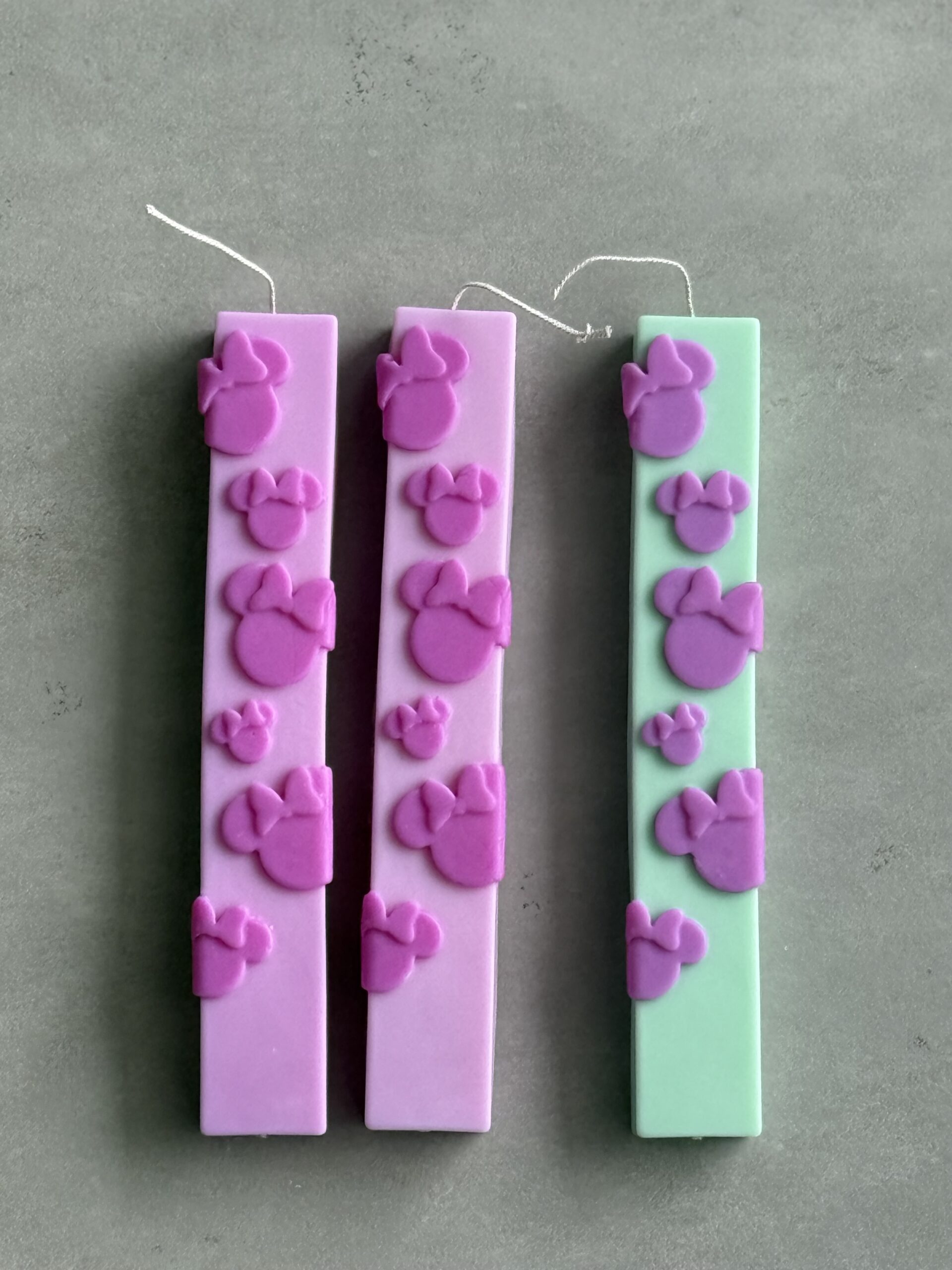 walt disney mickey Minnie mouse lampada natural soy candle κερί πασχαλινή λαμπάδα πάσχα φυτικό κερί