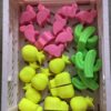wax melts summer pineapples cactus flamingo flamingos decorative natural soy candle candles φλαμίνγκο φυτικά κεριά διακοσμητικά