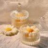 natural soy candle jar decorative φυτικό κερί διακοσμητικό αρωματικό