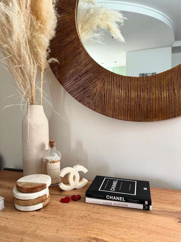natural soy decorative candle luxury Chanel φυτικό κερί σόγια