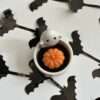 natural soy decorative ceramic burner casper ghost ghoul halloween jack-o'lantern pumpkin φυτικό κερί σόγια τρομαχτικό κολοκύθα κάσπερ φάντασμα καυστήρας