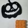 natural soy decorative candle halloween jack-o'lantern pumpkin φυτικό κερί σόγια τρομαχτικό κολοκύθα