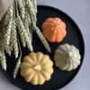 natural soy candle halloween Pumpkin φυτικό κερί διακοσμητικά κολοκύθες