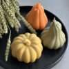 natural soy candle halloween Pumpkin φυτικό κερί διακοσμητικά κολοκύθες