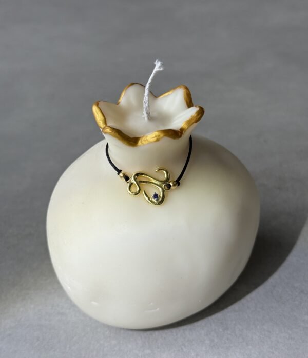 prosperity pomegranate soy wax candle 2026 lucky charm γούρι ρόδι σόγια κερί 2026