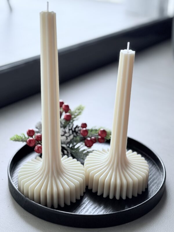 silent night natural soy candle christmas gift φυτικό κερί σόγια χριστούγεννα δώρο