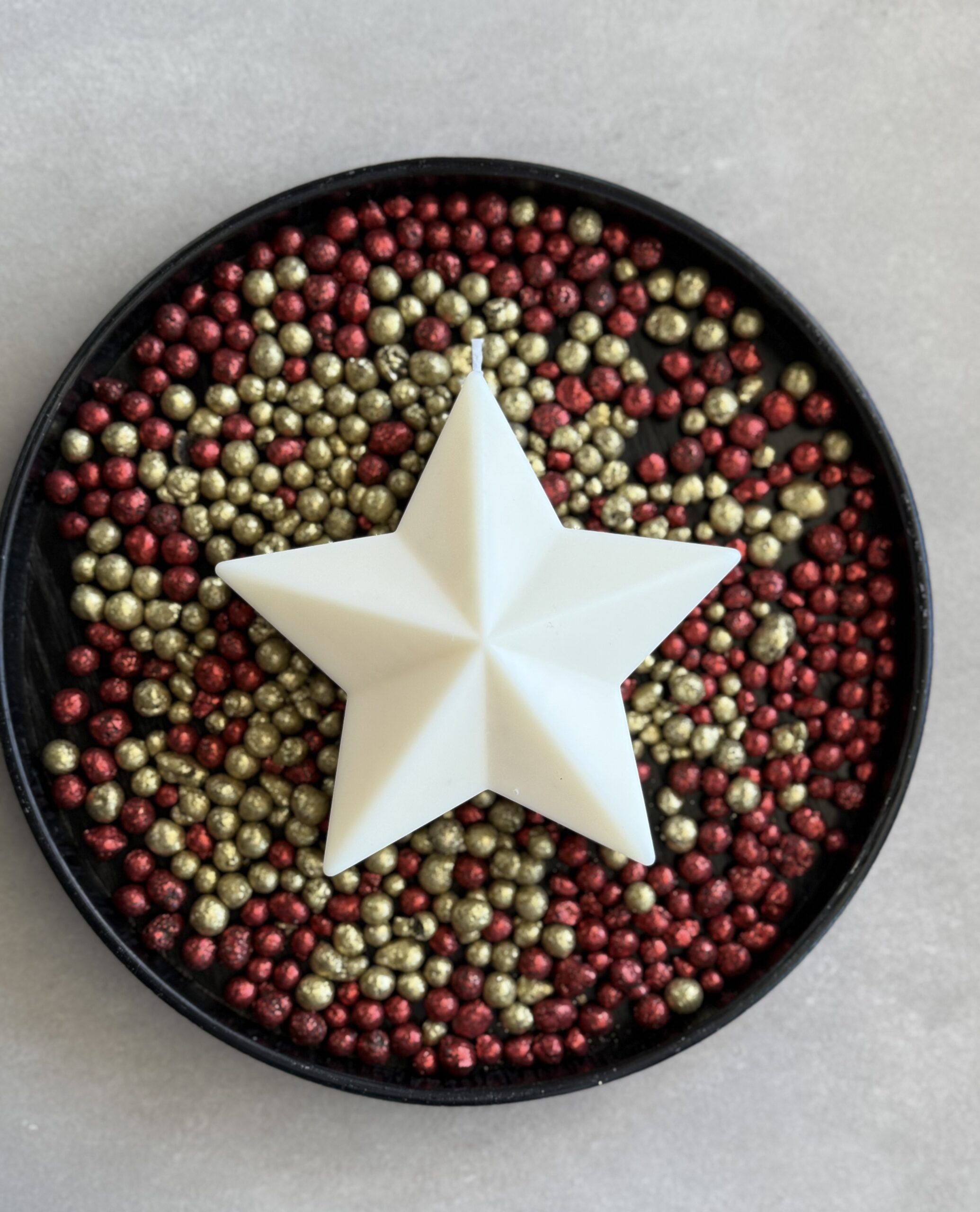 wishing on a star soy candle christmas αστέρι κερί σόγια χριστούγεννα