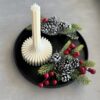 silent night natural soy candle christmas gift φυτικό κερί σόγια χριστούγεννα δώρο