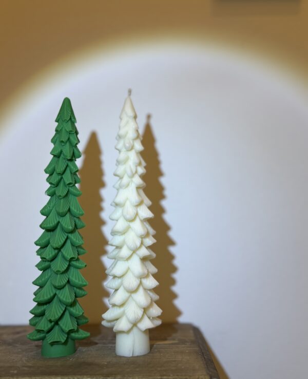 candlelight christmas soy candle christmas tree κερί χριστουγεννιάτικο δέντρο σογια