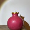 prosperity pomegranate soy wax candle 2026 lucky charm γούρι ρόδι σόγια κερί 2026