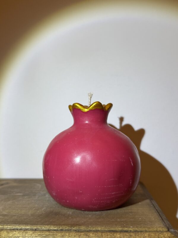 prosperity pomegranate soy wax candle 2026 lucky charm γούρι ρόδι σόγια κερί 2026