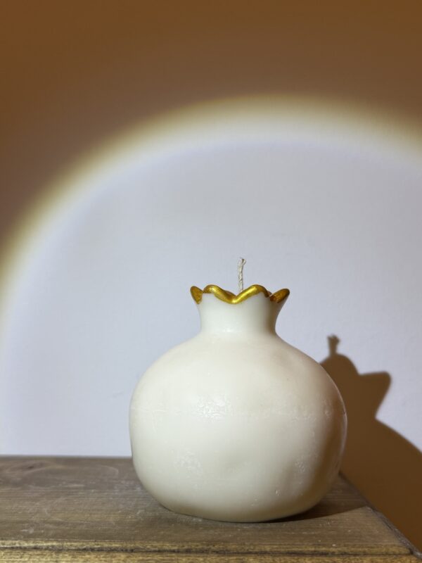 prosperity pomegranate soy wax candle 2026 lucky charm γούρι ρόδι σόγια κερί 2026