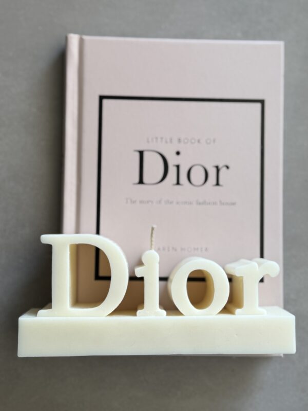 natural soy decorative candle luxury dior φυτικό κερί σόγια