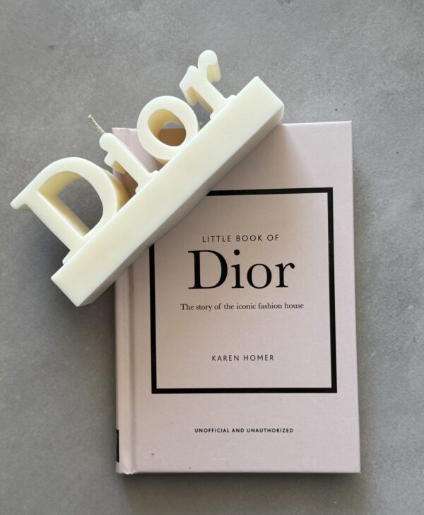 natural soy decorative candle luxury dior φυτικό κερί σόγια