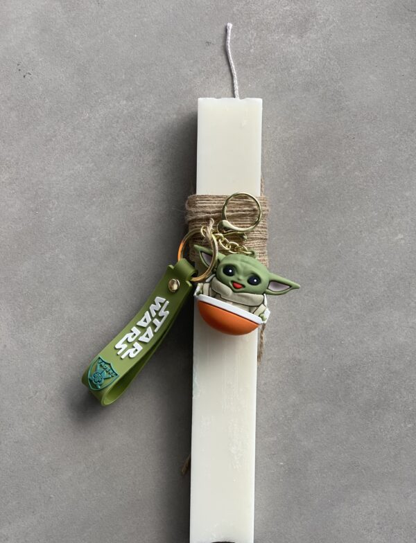 keychain easter λαμπαδα με μπρελοκ