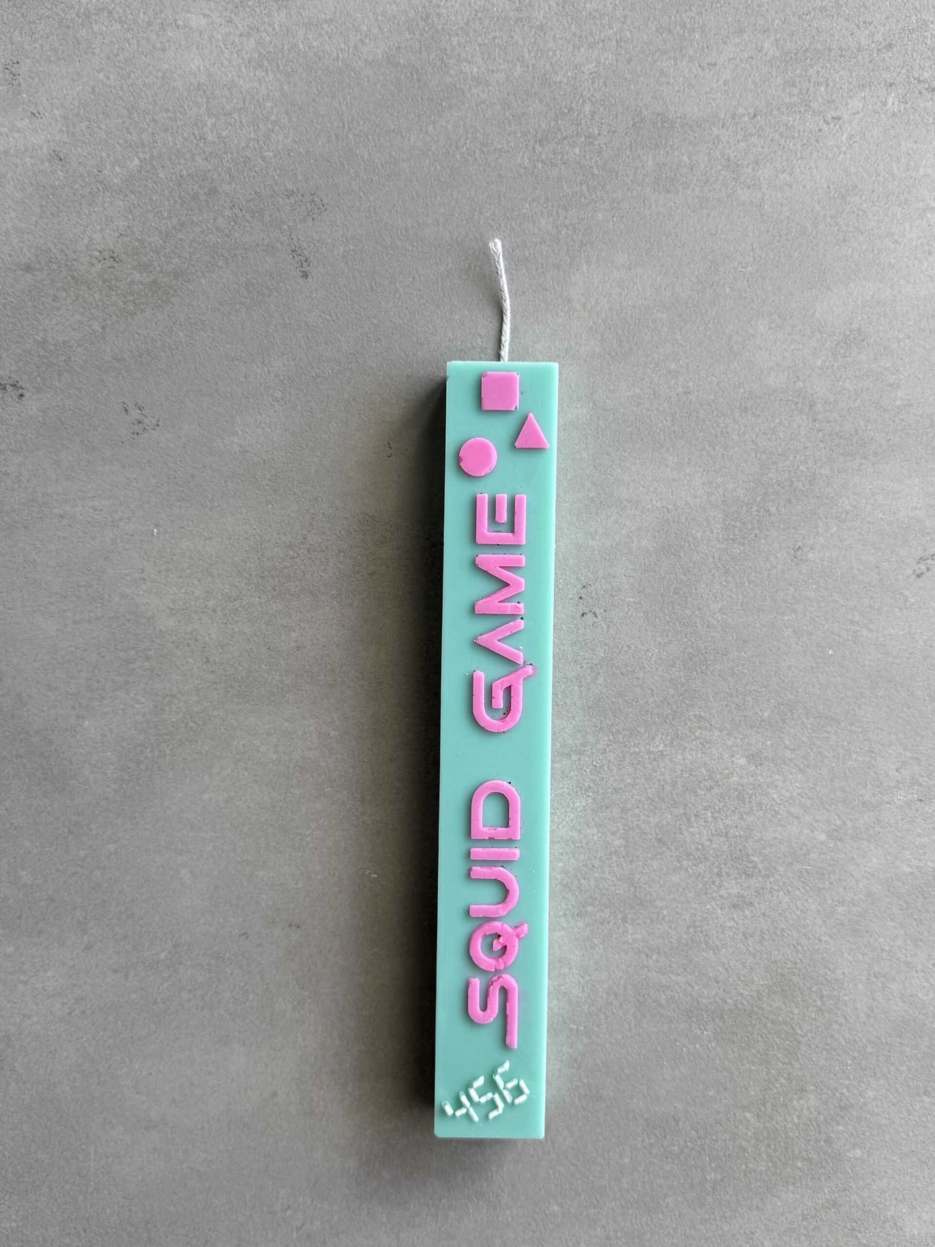 Squid Game Easter candle το παιχνίδι του Καλαμαριού σκουιντ γκεημ λαμπάδα Πάσχα
