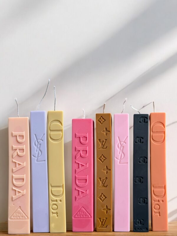 Luxury collection easter candle chanel prada LV YSL Dior Λαμπάδες για ενήλικες φυτικές Σανελ Ντιορ Πραντα Υβ σεντ λορεν Λουι Βιτον