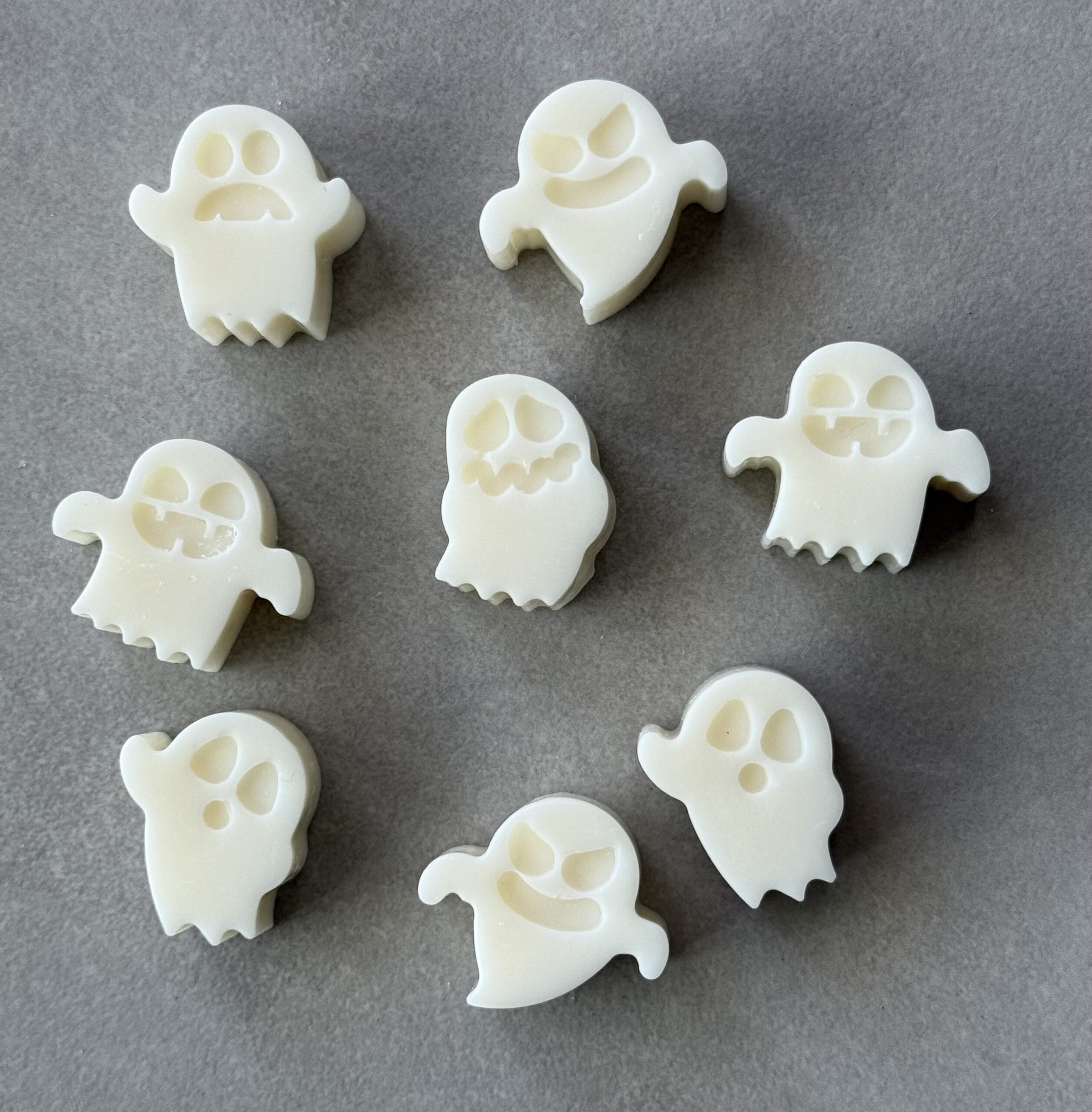 wax melts boo melts halloween ghosts shouls ghost autumn decorative natural soy candle φαντασμα φαντασματακια χαλογουιν φθινόπωρο