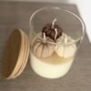 Soy wax jar container pumpkin scented handmade δοχείο κερί σόγια αρωματικό χειροποίητο κολοκύθα