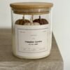 Soy wax jar container pumpkin scented handmade δοχείο κερί σόγια αρωματικό χειροποίητο κολοκύθα