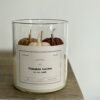 Soy wax jar container pumpkin scented handmade δοχείο κερί σόγια αρωματικό χειροποίητο κολοκύθα