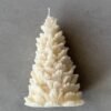 soy wax natural christmas tree candle φυσικο κερι σογια χριστουγεννιατικο δεντρο