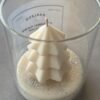 soy wax natural christmas tree candle φυσικο κερι σογια χριστουγεννιατικο δεντρο