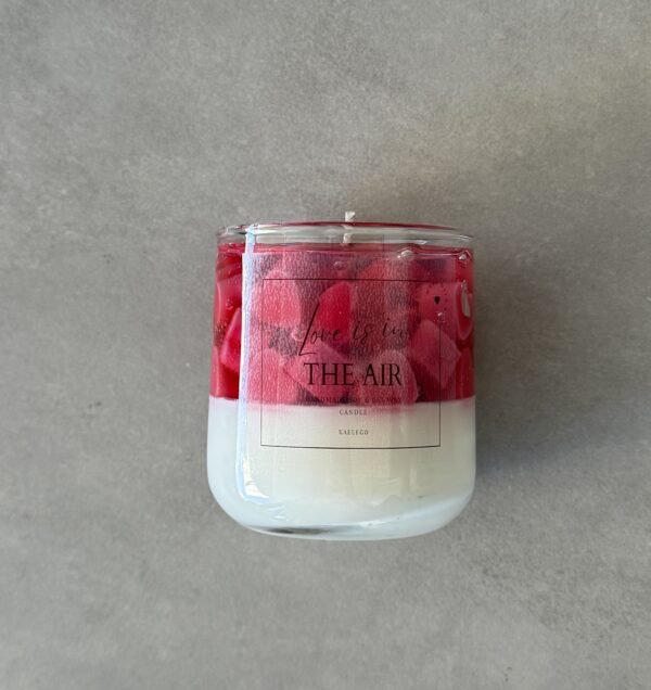 soy wax natural valentine's day heart candle φυσικο κερι σογια αγιου βαλεντινου καρδουλα