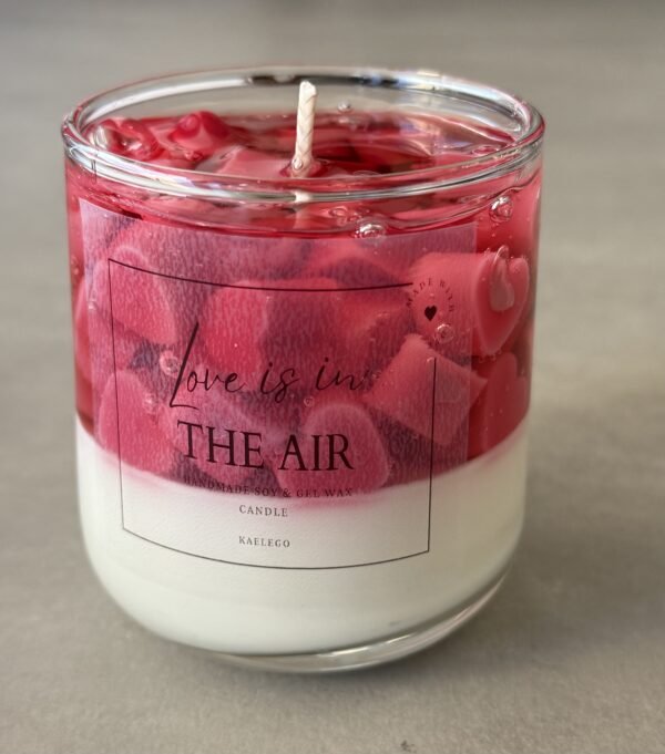 soy wax natural valentine's day heart candle φυσικο κερι σογια αγιου βαλεντινου καρδουλα