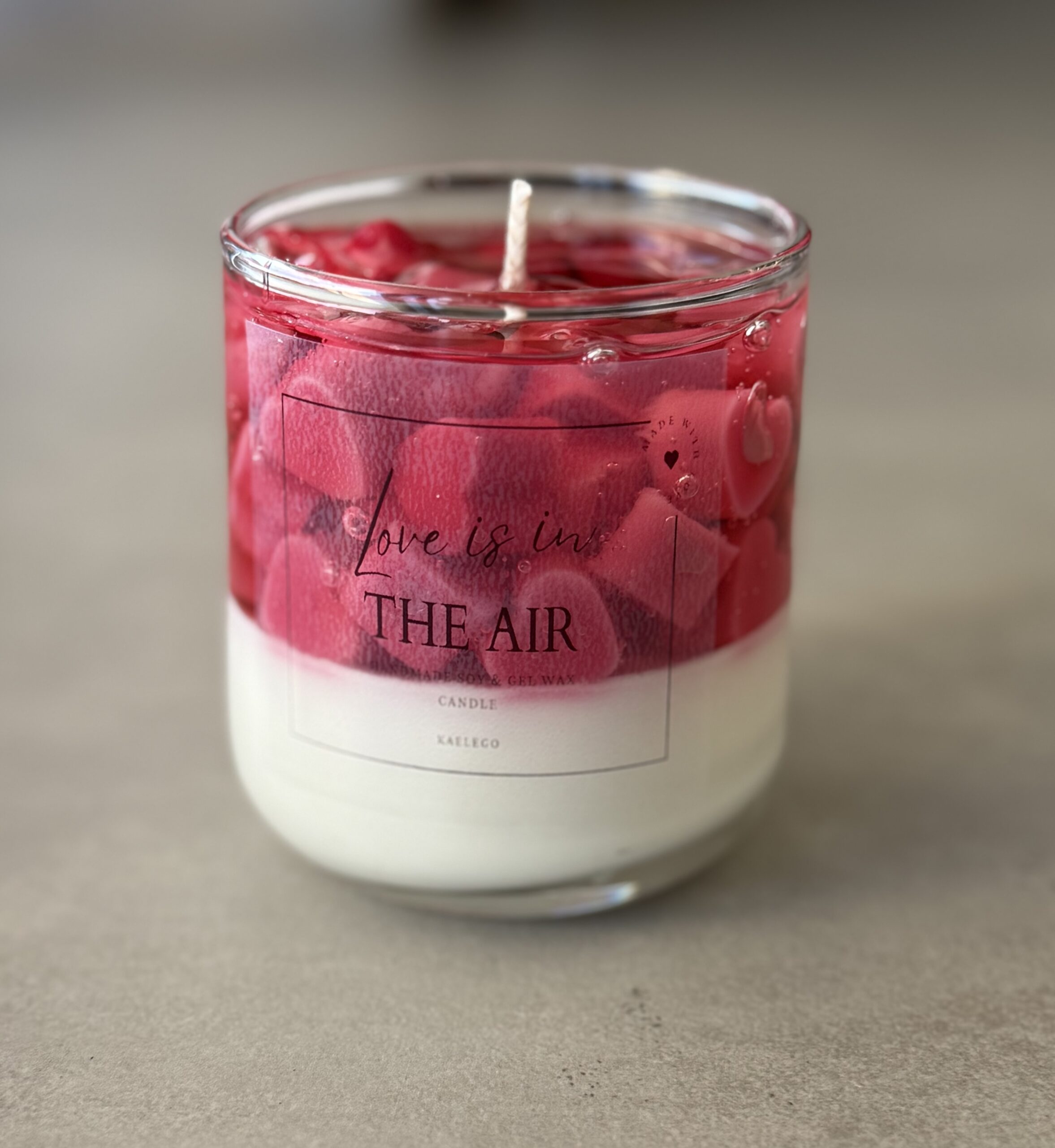 soy wax natural valentine's day heart candle φυσικο κερι σογια αγιου βαλεντινου καρδουλα