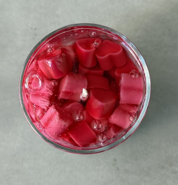 soy wax natural valentine's day heart candle φυσικο κερι σογια αγιου βαλεντινου καρδουλα