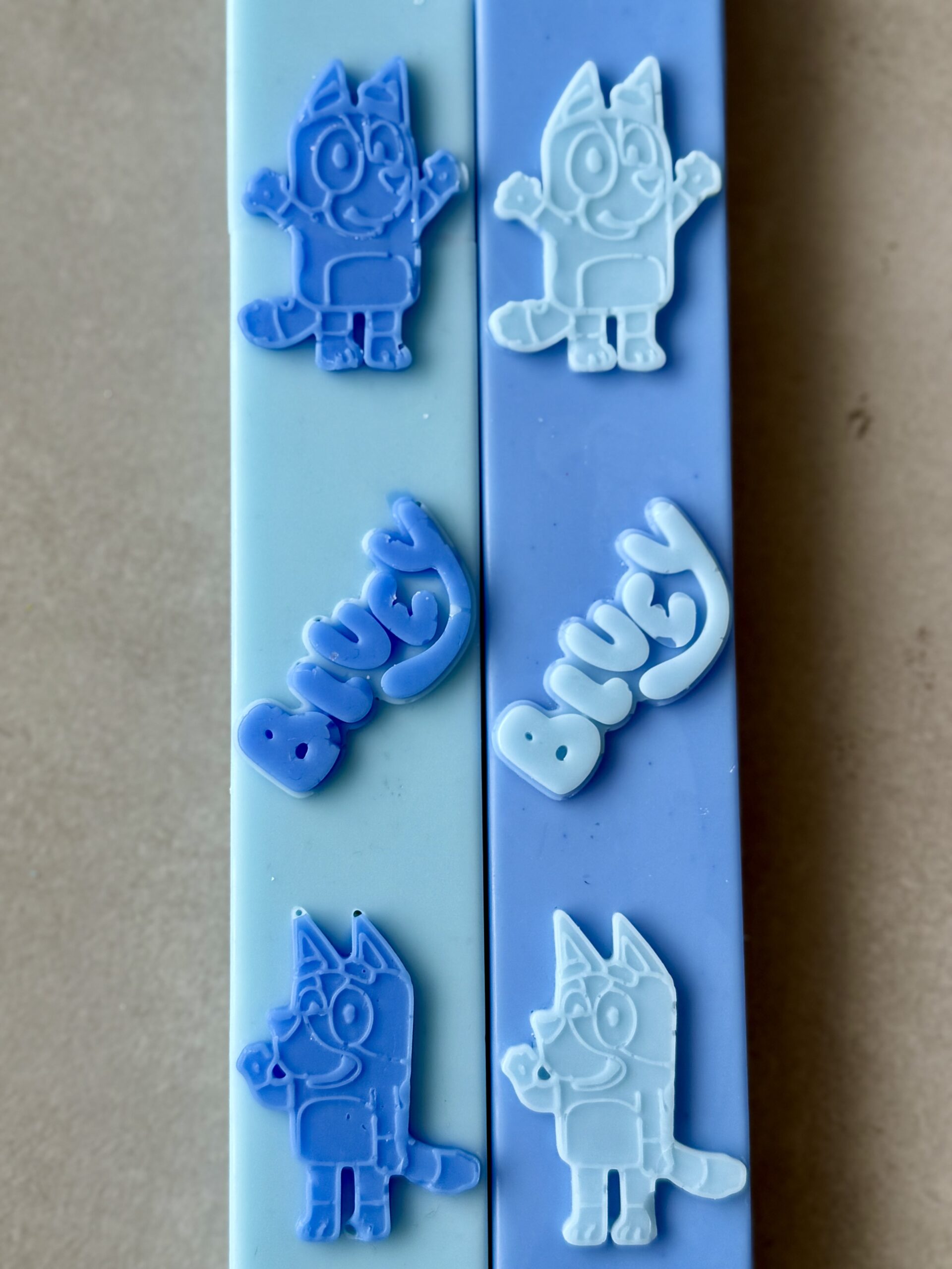 bluey natural soy candle lampada κερί πασχαλινή λαμπάδα πάσχα φυτικό κερί μπλουι