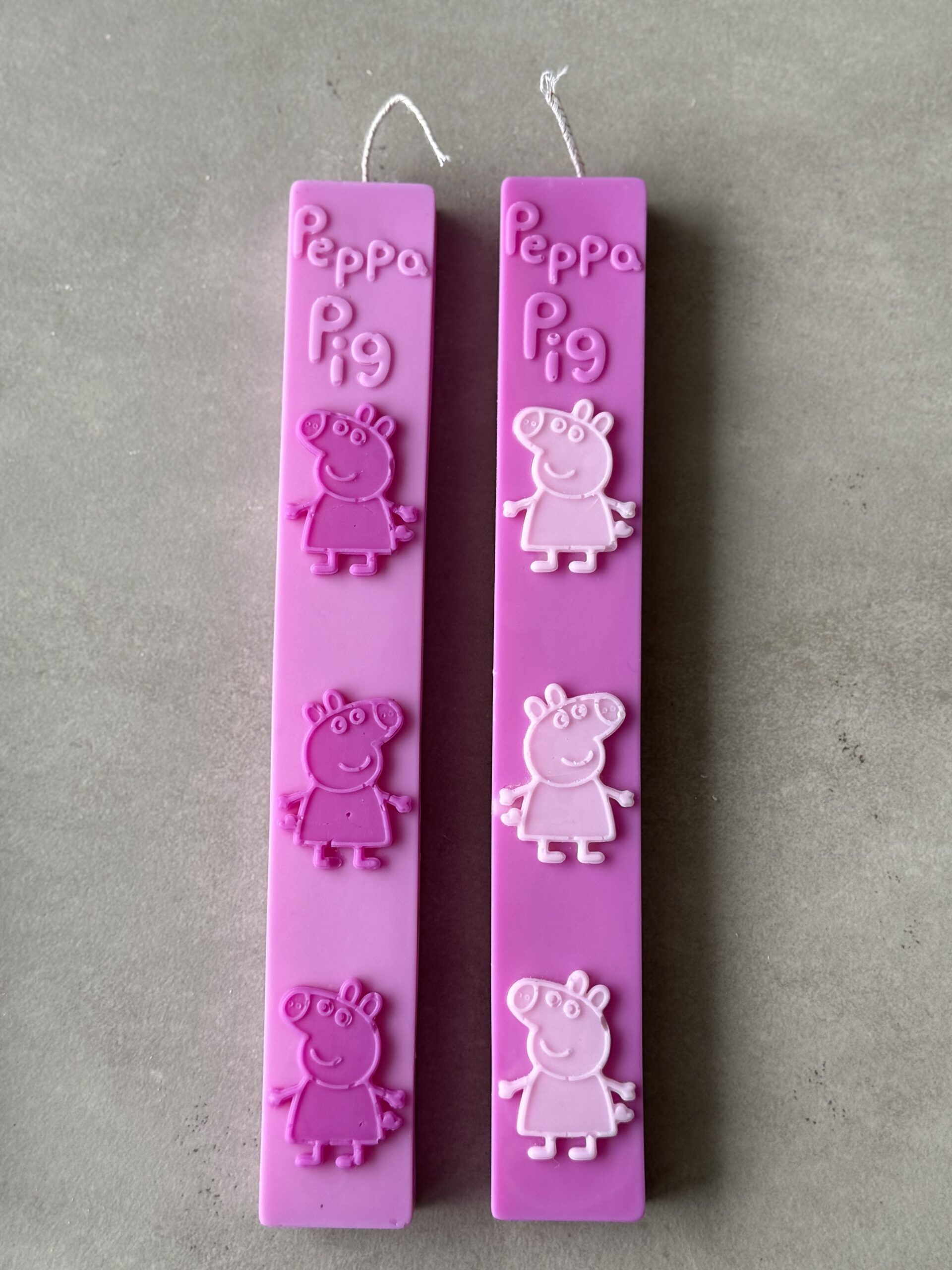 peppa the pig natural soy candle lampada κερί πασχαλινή λαμπάδα πάσχα φυτικό κερί πεππα γουρουνι