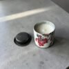 soy wax natural candle in container origami blossom spring summer φυσικο κερι σογια οριγκαμι δοχειο για τσαι