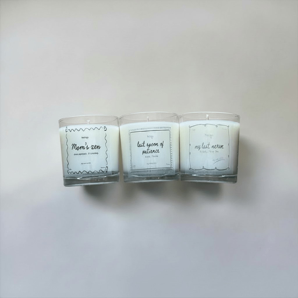 soy wax container candle scented mom special mum mother's day funny my last nerve my patience mom's zen κερι σογια αρωματικο ημερα μητερας δωρο αστειο υπομονη ζεν νευρα μαμα
