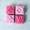 soy wax melts wax bar LV luis vuitton scented scent bar μελτς απο κερι φυτικο αρωμα λουι βιττον βιτον